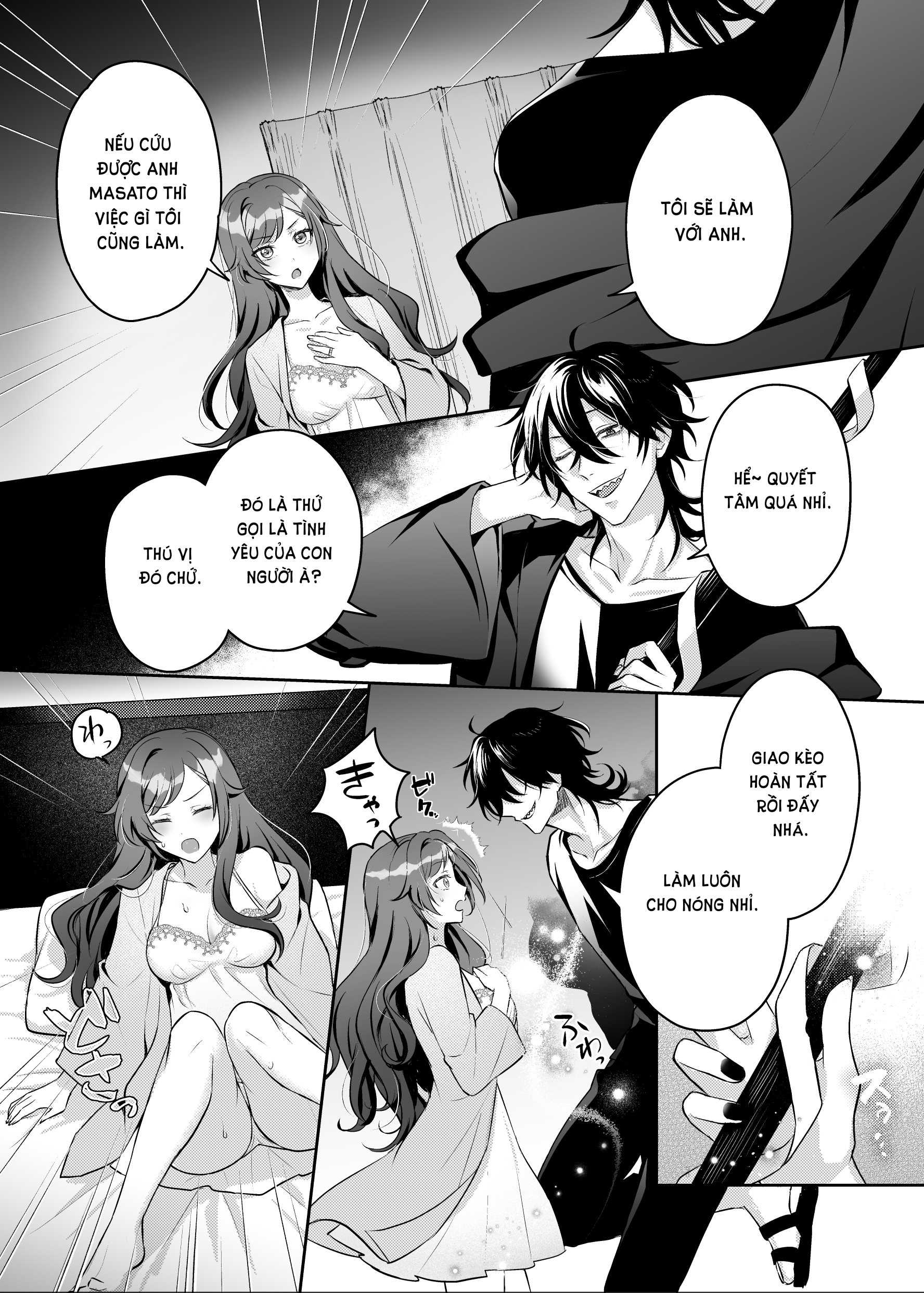 NTR - Tôi Đã Kí Khế Ước Với Thần Chết Bạo Dâm Chapter 1 - Page 8