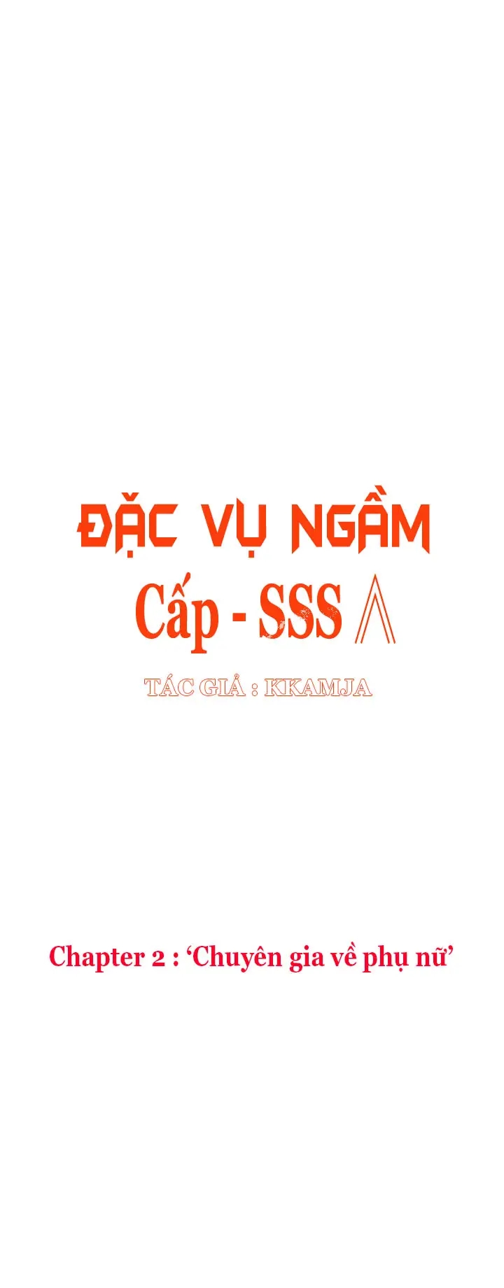 Đặc Vụ Ngầm Cấp Sss - Trang 1