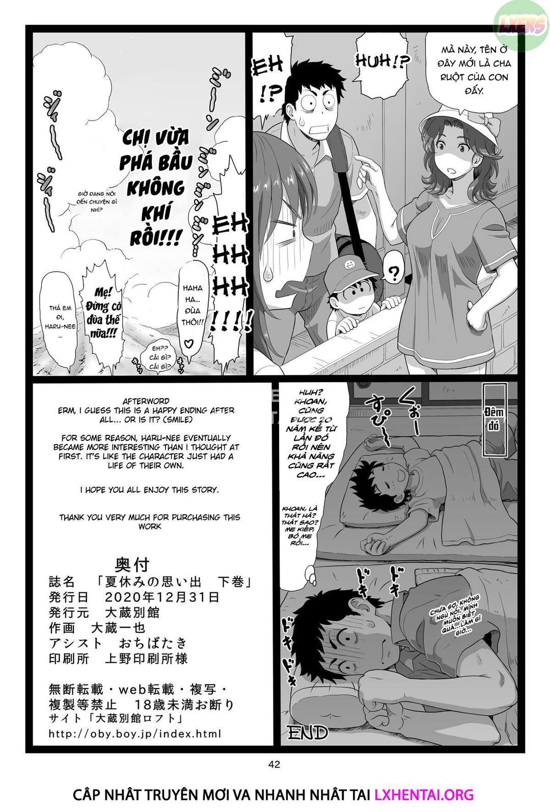 Ký Ức Về Kì Nghỉ Hè Chapter 2 - Page 42