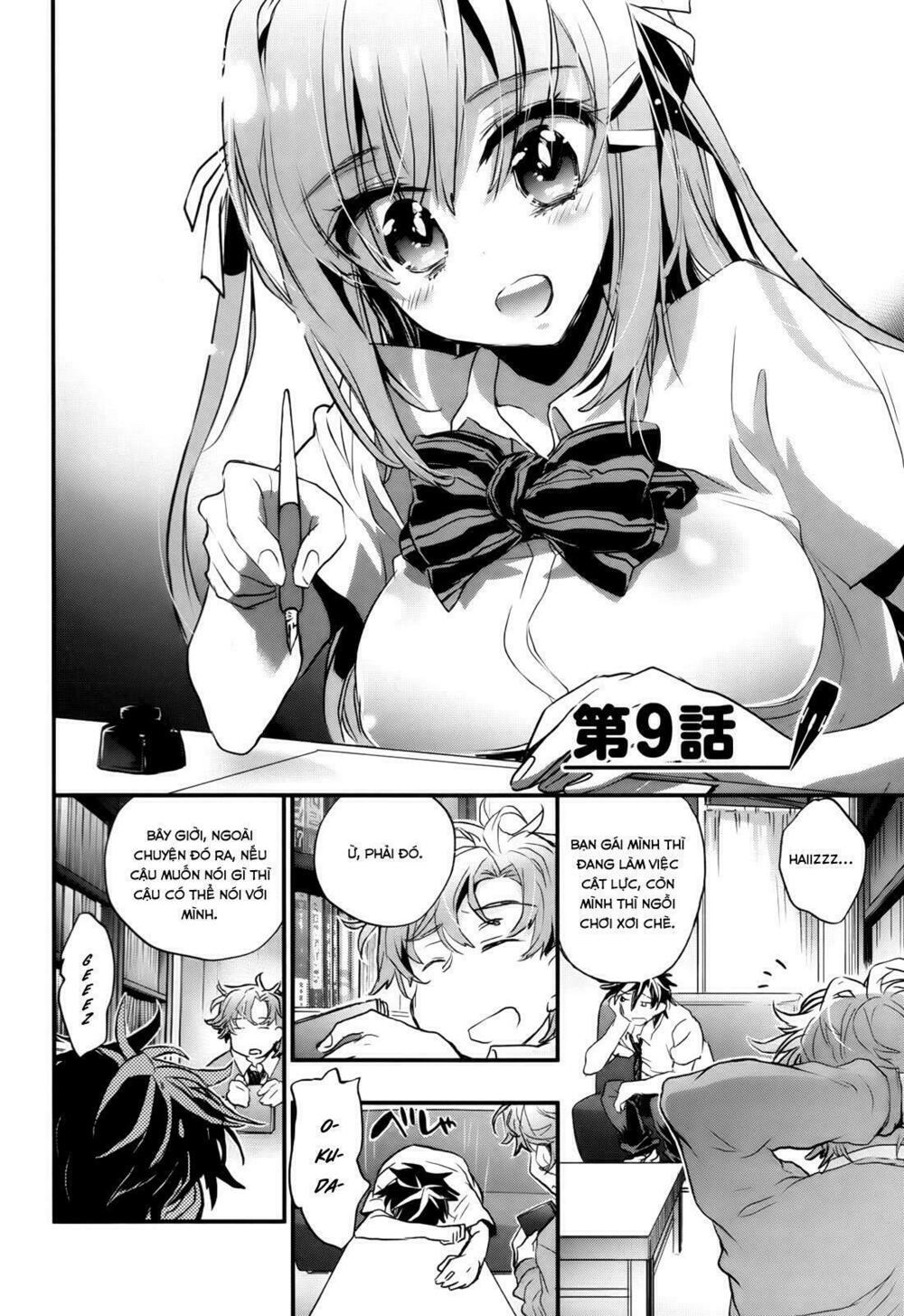 Onna no Ko ga H-na Manga Egaicha Dame Desuka Chapter 9 - Page 3