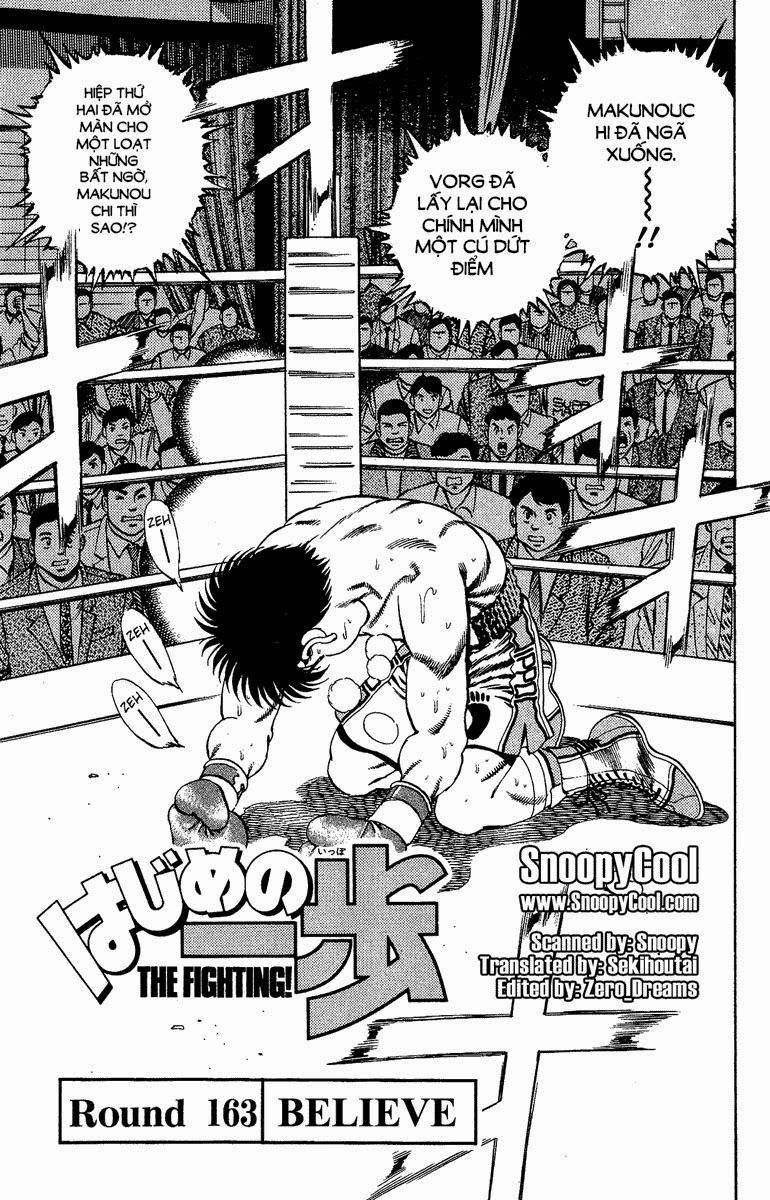 Hajime No Ippo Chapter 163 - Page 1