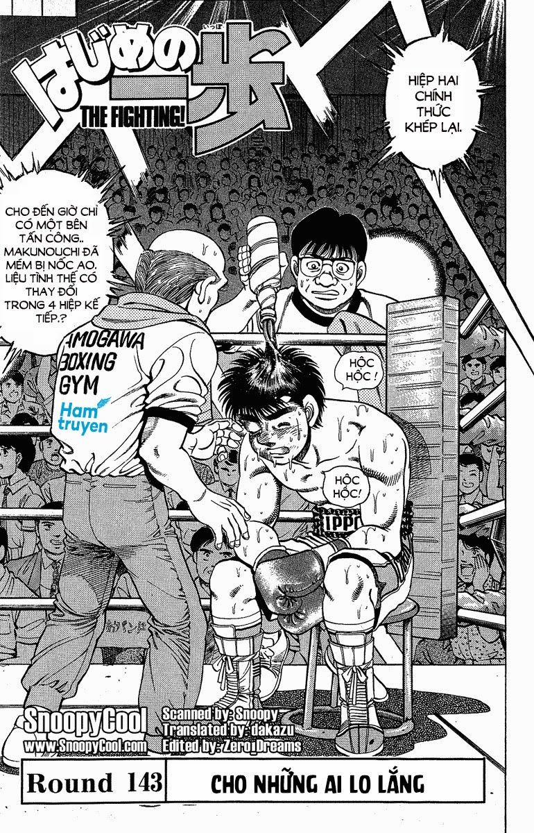 Hajime No Ippo Chapter 143 - Page 1