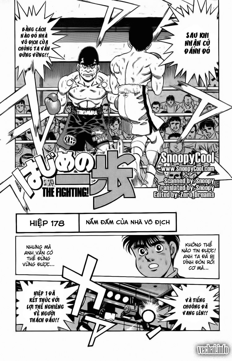 Hajime No Ippo Chapter 178 - Page 2