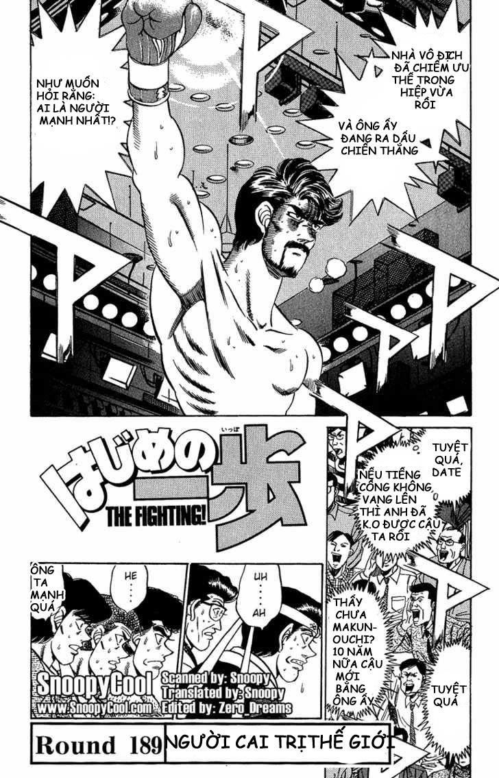 Hajime No Ippo Chapter 189 - Page 2