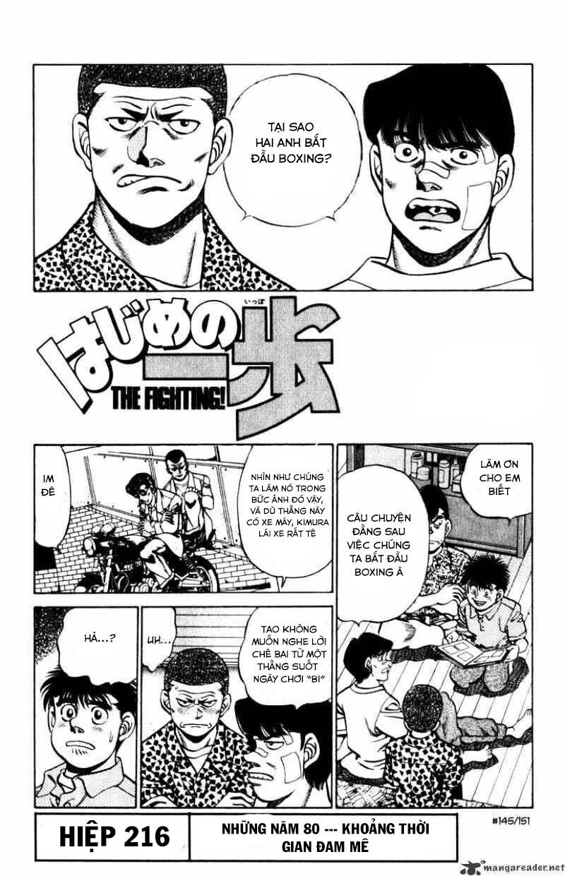 Hajime No Ippo Chapter 216 - Page 1