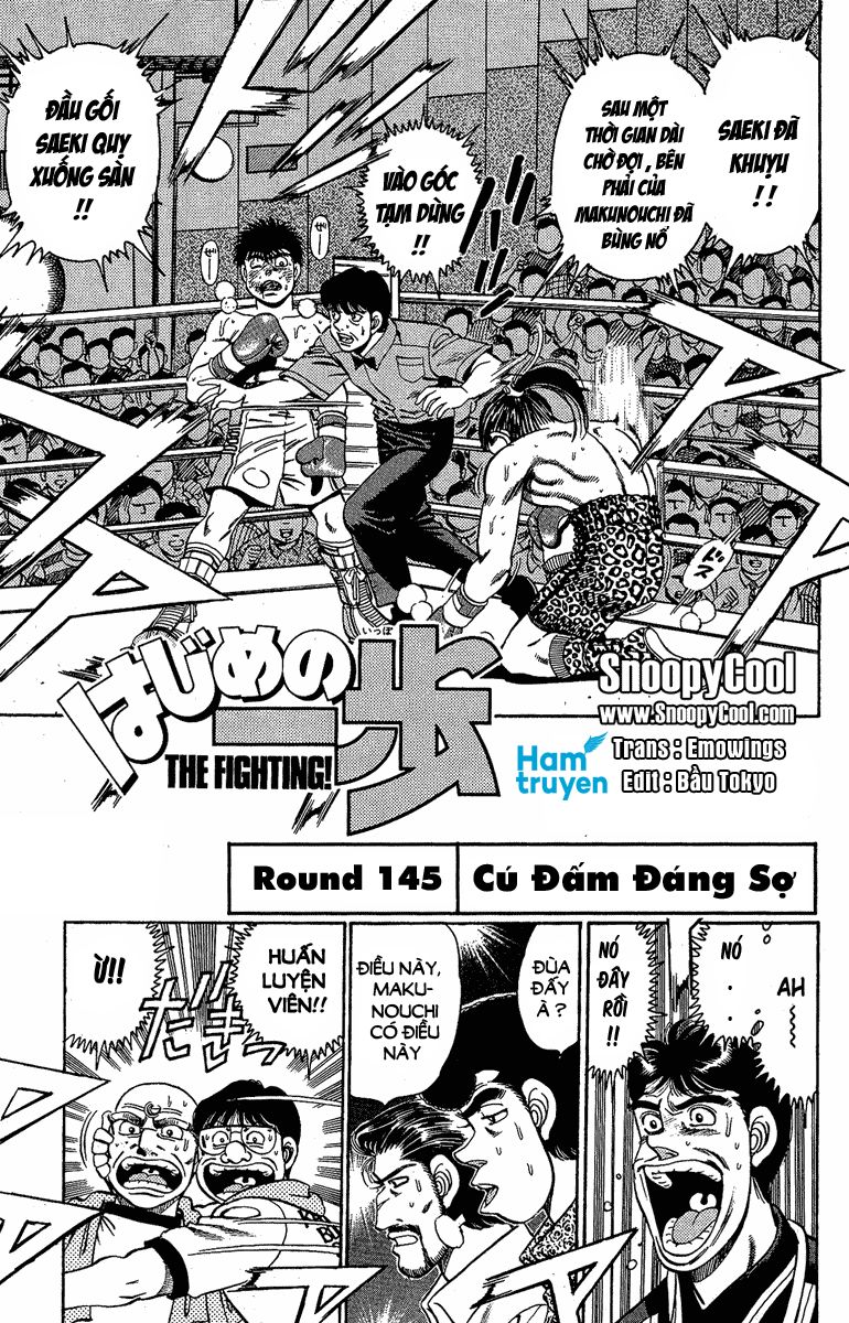 Hajime No Ippo Chapter 145 - Page 1