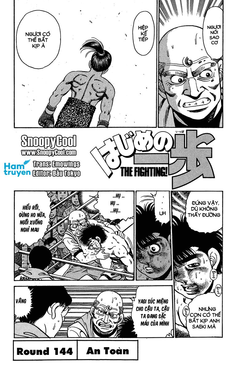 Hajime No Ippo Chapter 144 - Page 1