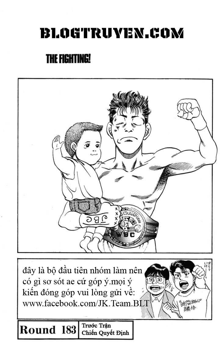 Hajime No Ippo Chapter 183 - Page 1