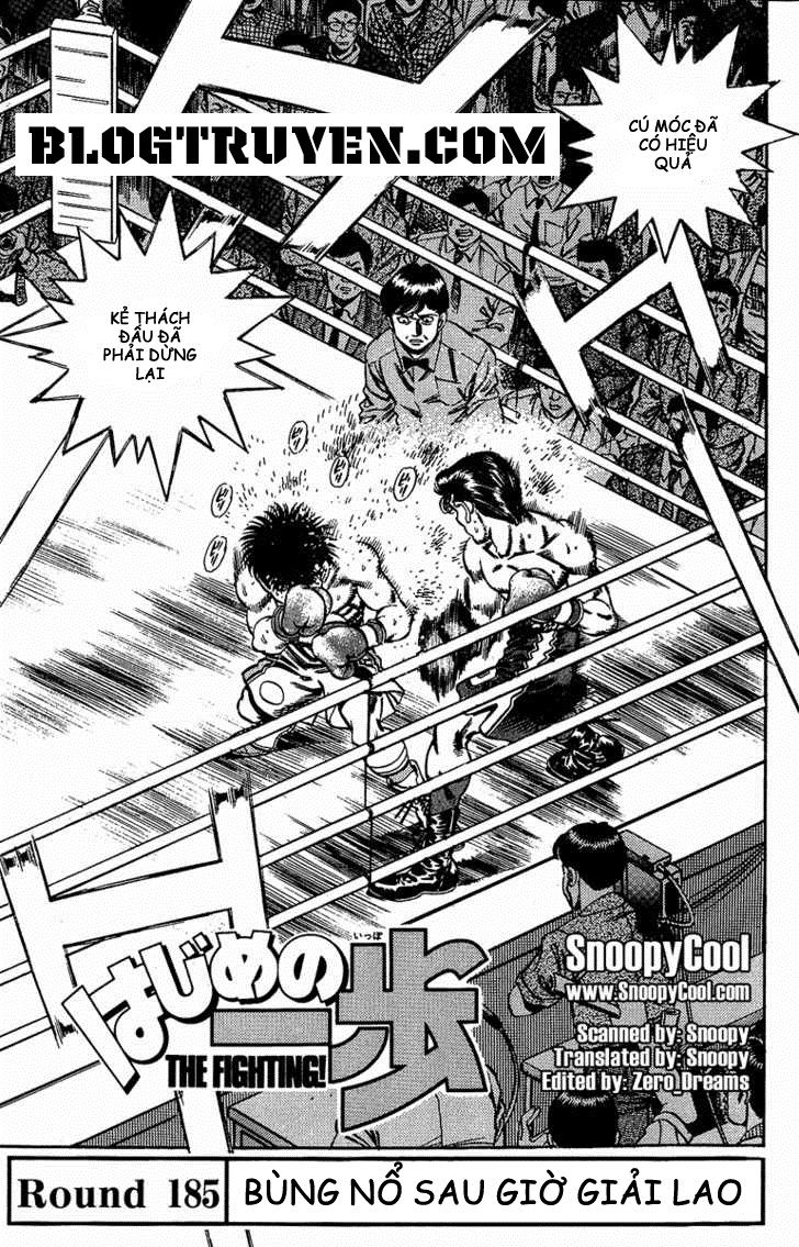 Hajime No Ippo Chapter 185 - Page 2