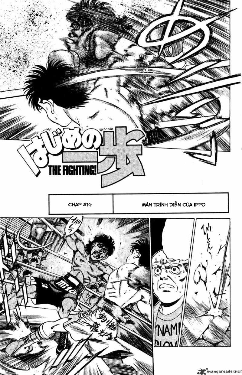 Hajime No Ippo Chapter 214 - Page 1