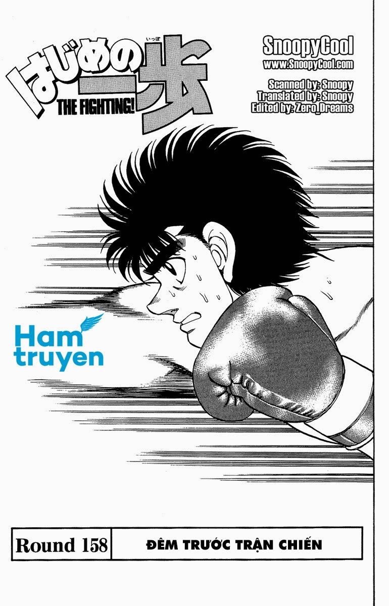 Hajime No Ippo Chapter 158 - Page 1