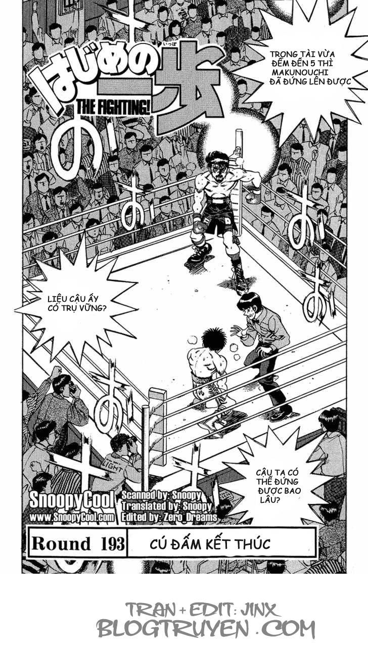 Hajime No Ippo Chapter 193 - Page 2