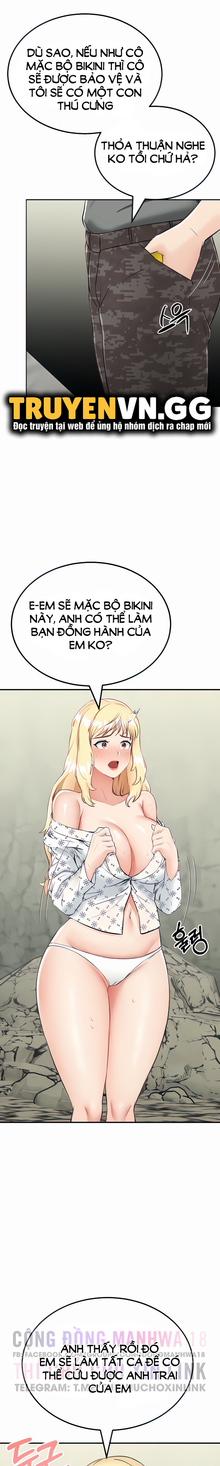 Sinh Tồn Trên Đảo Hoang Cùng Mẹ Yêu Chapter 7 - Page 8