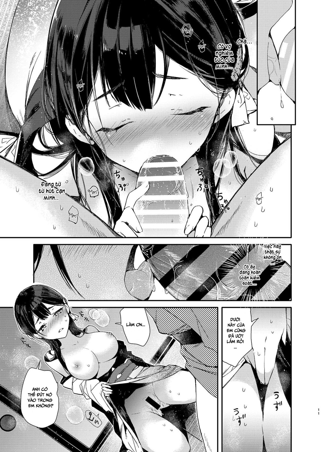 Tâm Tình Cùng Cô Vợ Dâm Đãng Trong Tà Áo Kimono Chapter 1 - Page 11