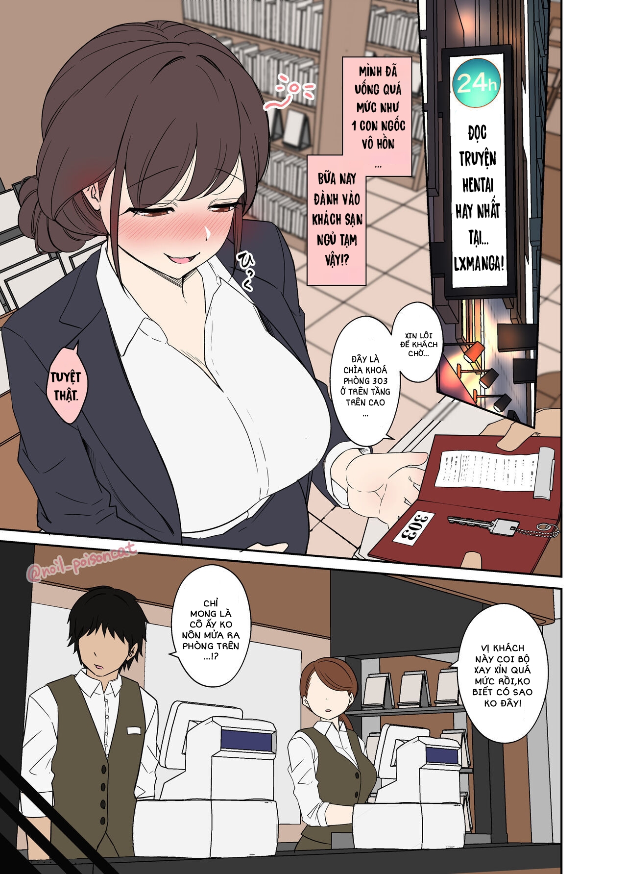 Say Khướt Tại Khách Sạn Và Cái Kết Chapter 1 - Page 2