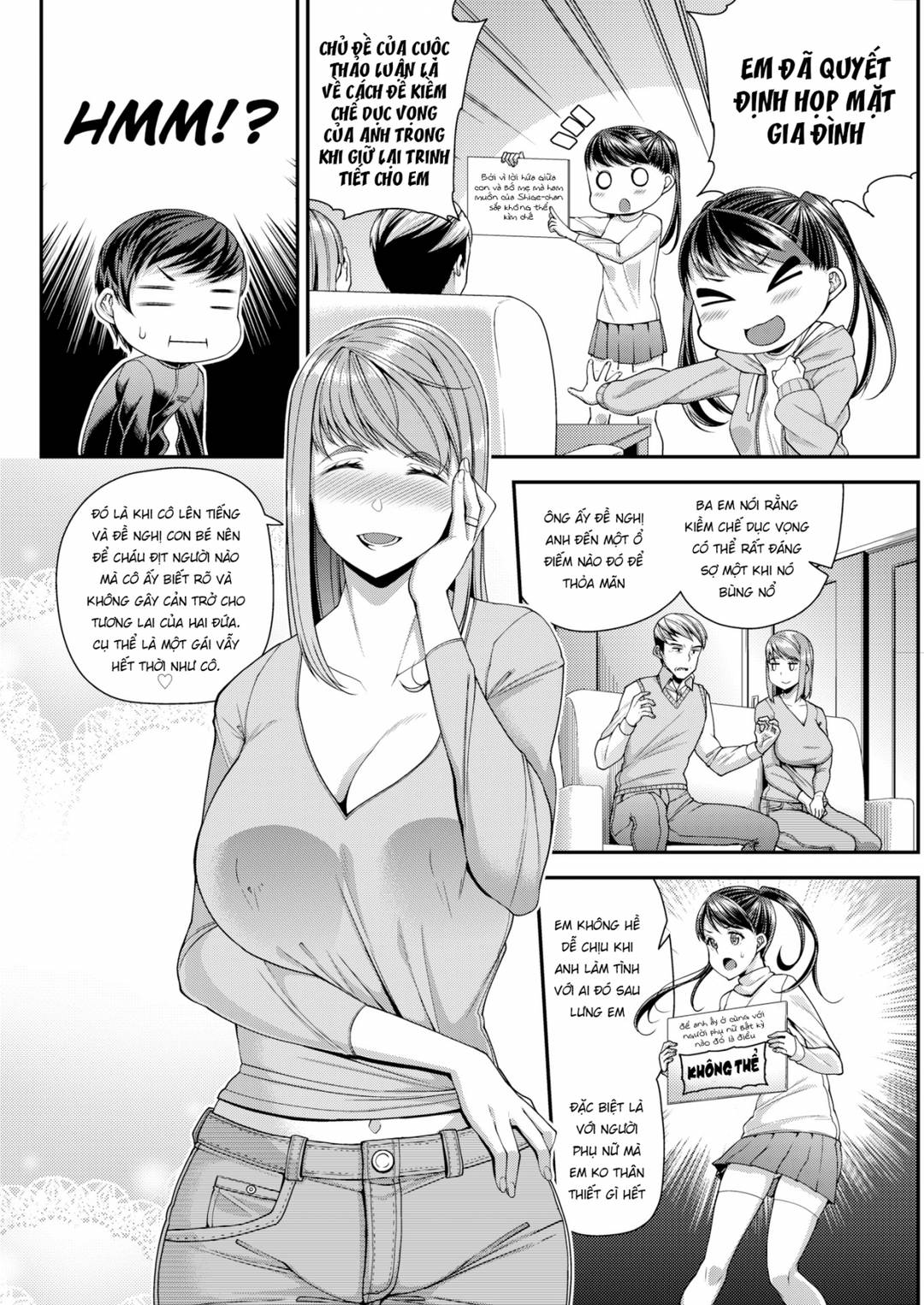 Được Chịch Cả Hai Mẹ Con Người Yêu Chapter 1 - Page 4