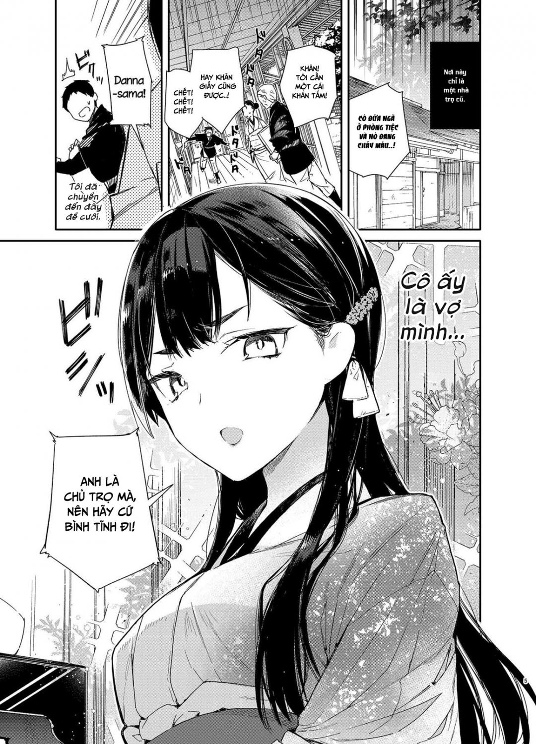 Hôn Sự Định Sẵn Với Cô Vợ Mặc Kimono Chapter 1 - Page 4