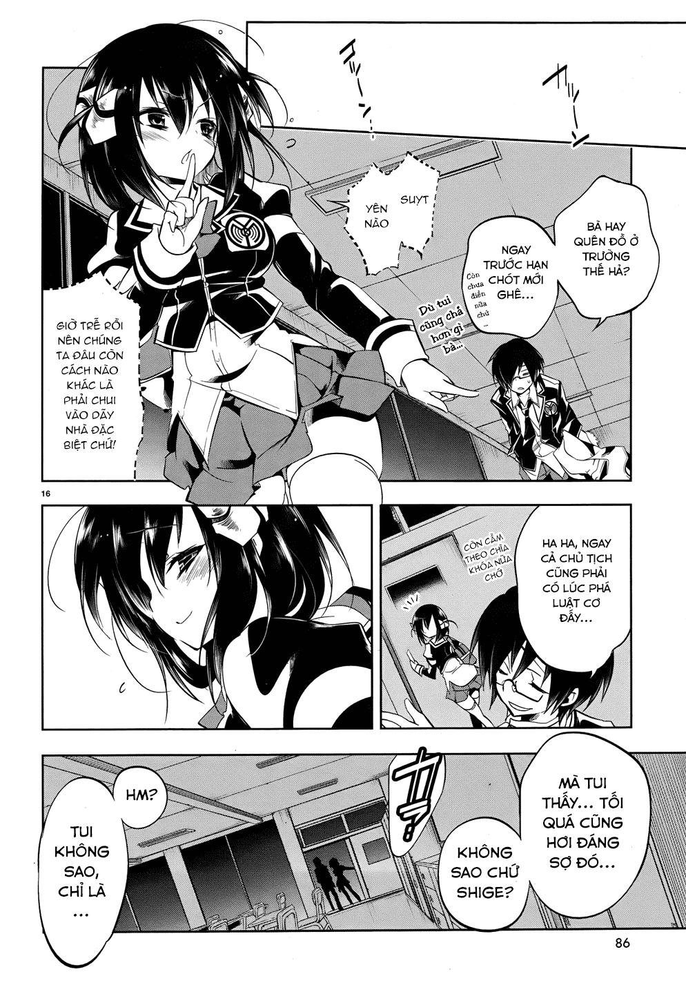 Kebukurohatsu Zensekai Yuki! Chapter 16 - Page 14