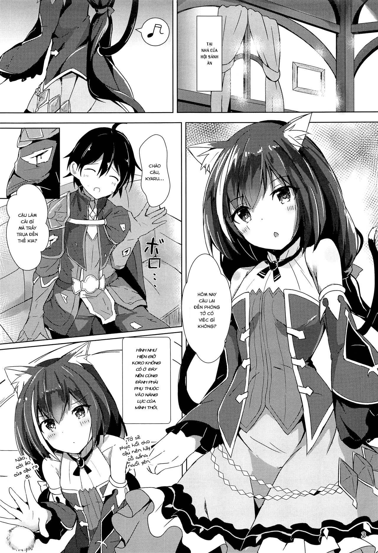 Tình Yêu Nóng Bỏng Với Kyaru Dere Dere (Princess Connect! Re:Dive) Chapter 1 - Page 2