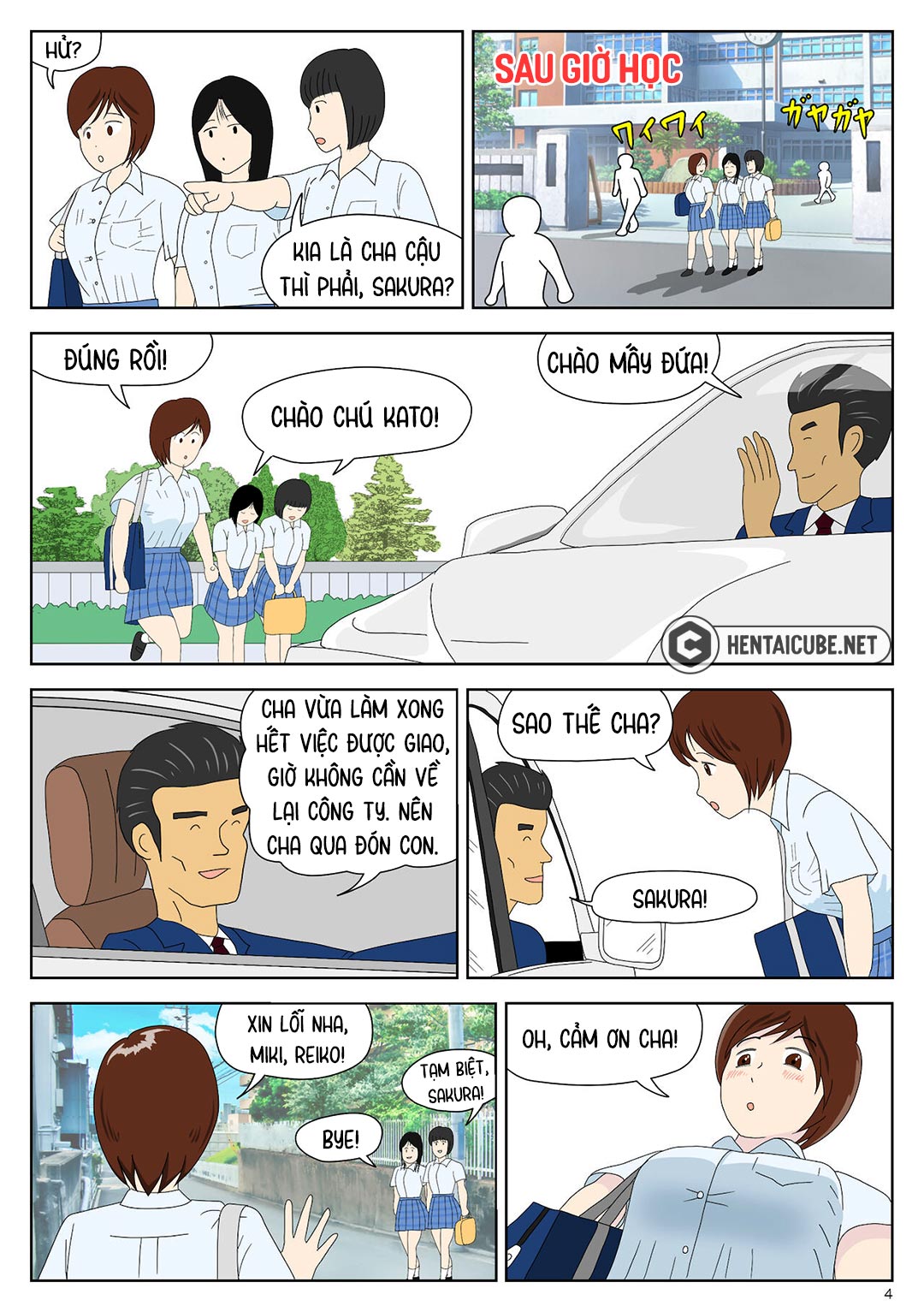 Con Gái Bị Cha Quấy Mỗi Sáng Chapter 1 - Page 4