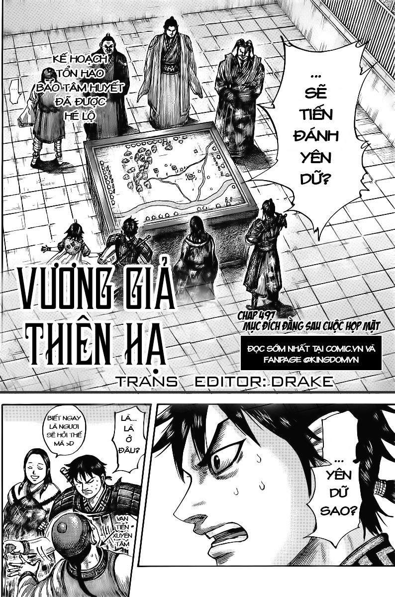 Kingdom – Vương Giả Thiên Hạ Chapter 497 - Page 3