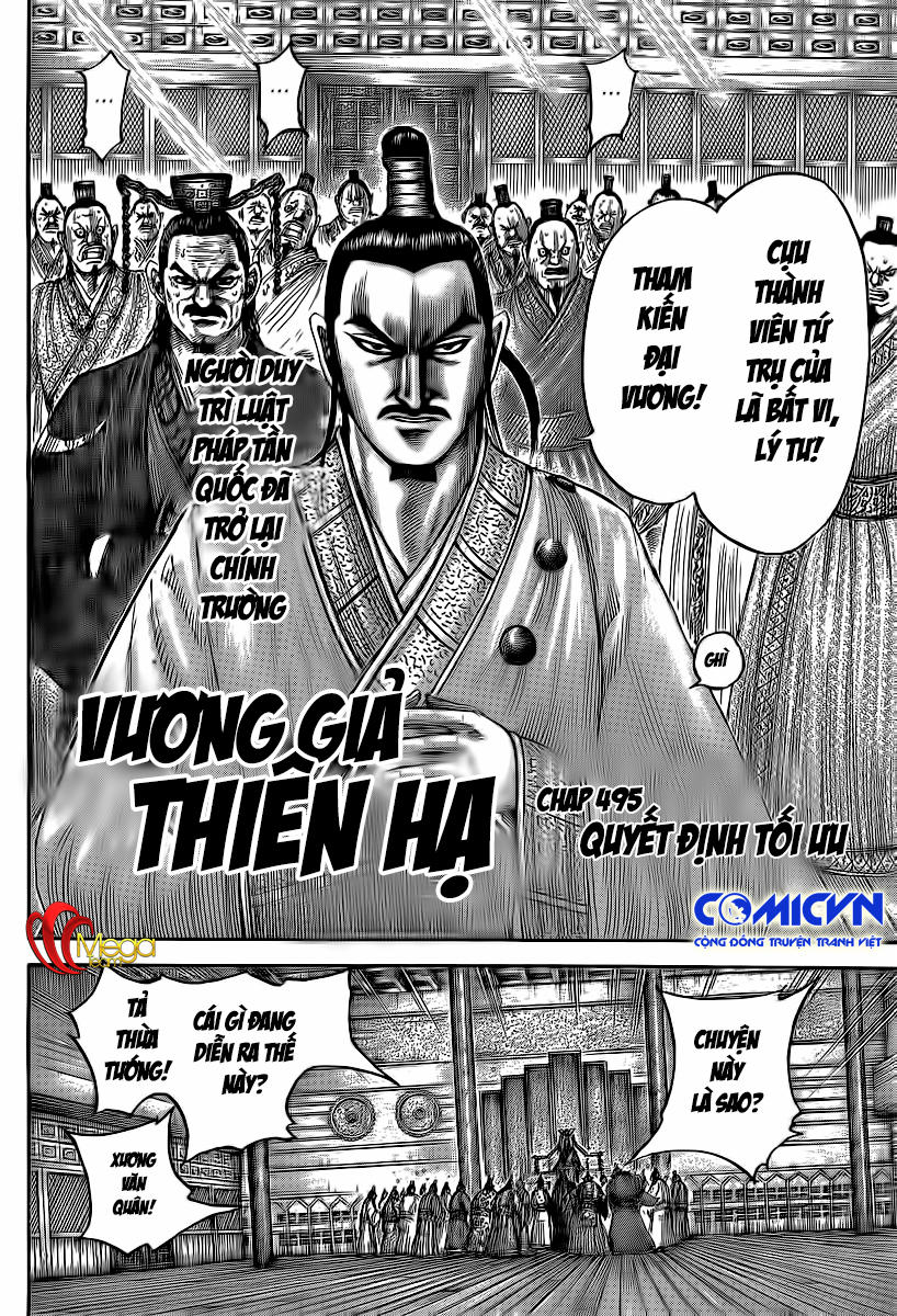 Kingdom – Vương Giả Thiên Hạ Chapter 495 - Page 3