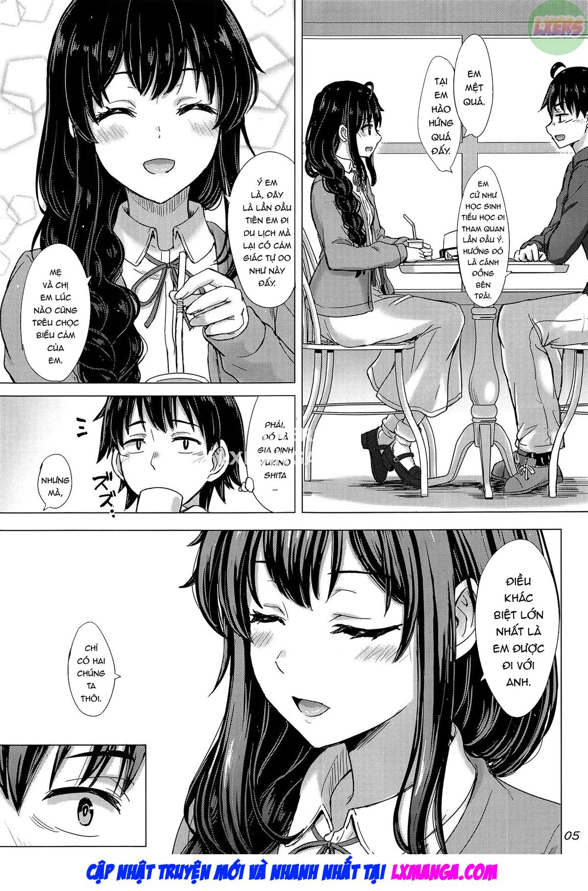 Bí Mật Hư Hỏng Của Chị Em Yukinoshita Chapter 1 - Page 4