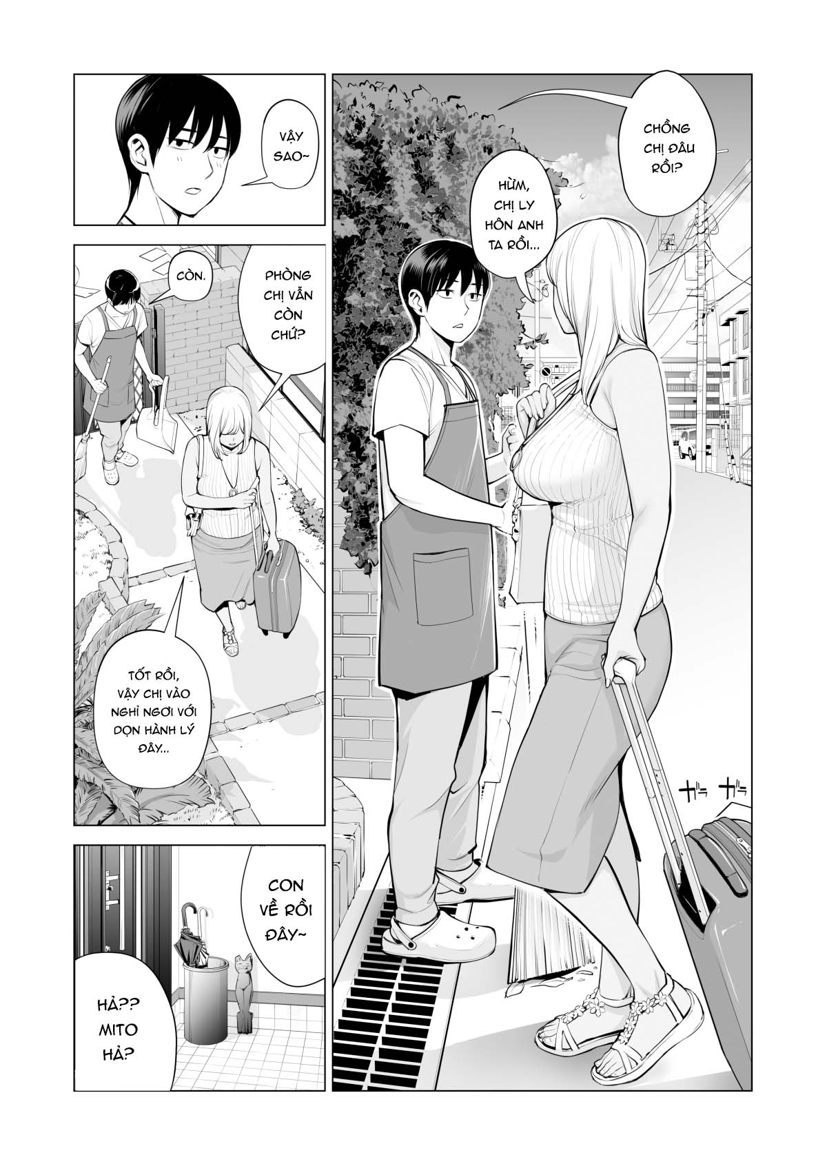 Nureane – Đêm Hè, Làm Tình Cùng Chị Gái Đã Ly Dị Chapter 1 - Page 9