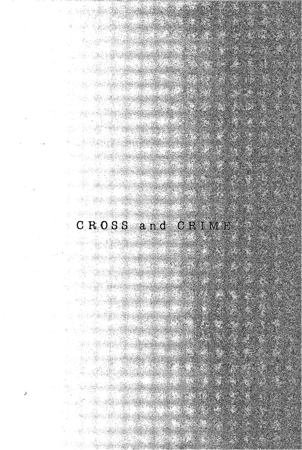 Cross And Crime - Trang 2