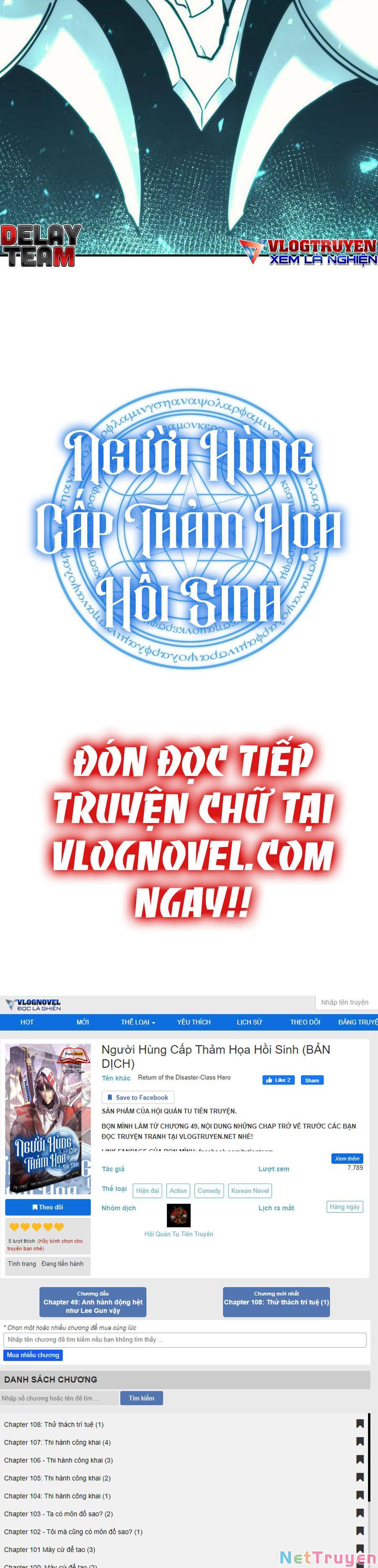 Sự Trở Lại Của Anh Hùng Cấp Thảm Họa Chapter 37 - Page 120