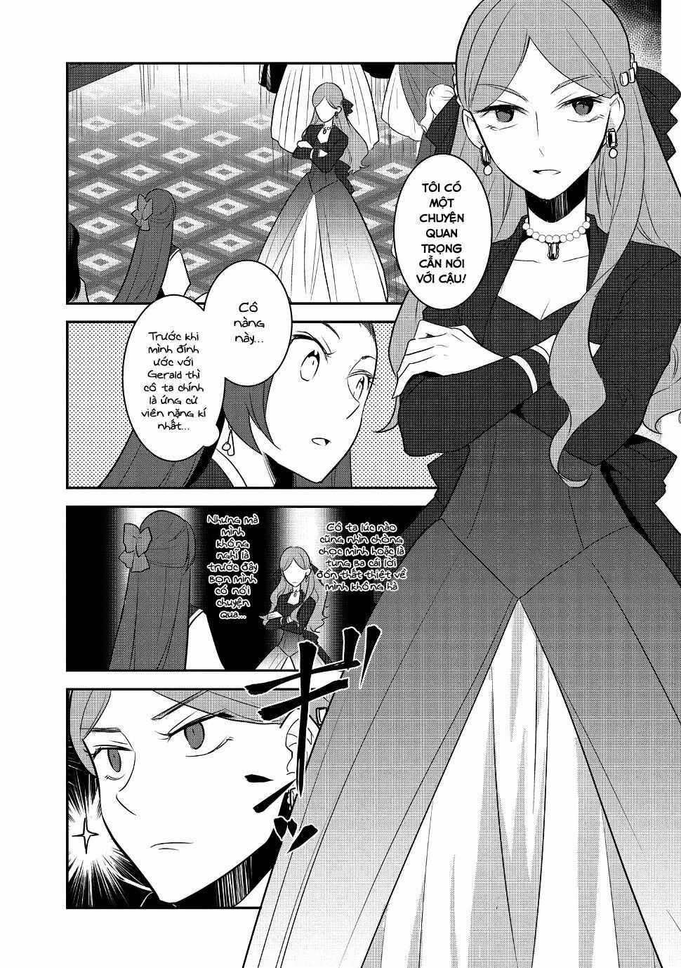 Sau Khi Được Tái Sinh, Tôi Bị Kéo Vào Game Otome Với Vai Trò Nữ Ác Nhân Và Bị Gắn Toàn Flag Đen... Chapter 13 - Page 12