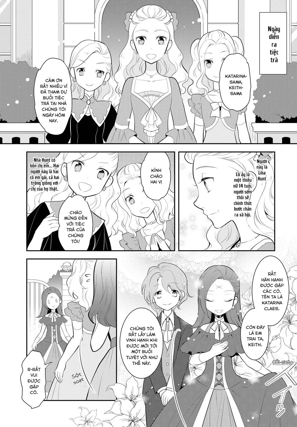 Sau Khi Được Tái Sinh, Tôi Bị Kéo Vào Game Otome Với Vai Trò Nữ Ác Nhân Và Bị Gắn Toàn Flag Đen... Chapter 3 - Page 10