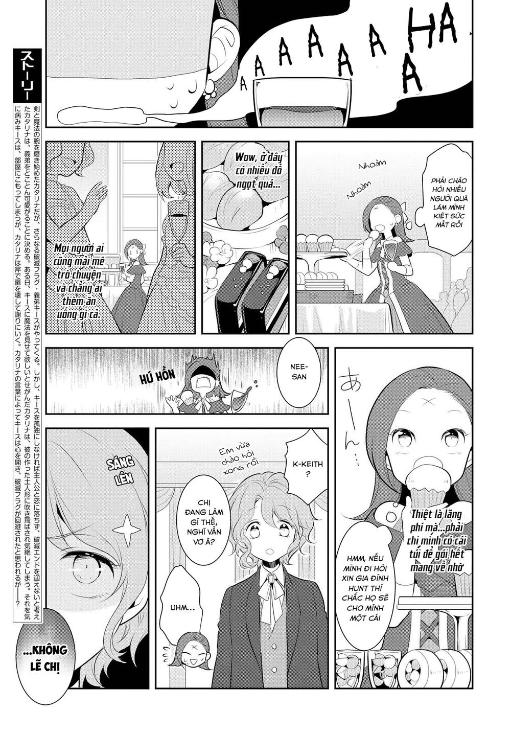 Sau Khi Được Tái Sinh, Tôi Bị Kéo Vào Game Otome Với Vai Trò Nữ Ác Nhân Và Bị Gắn Toàn Flag Đen... Chapter 3 - Page 12