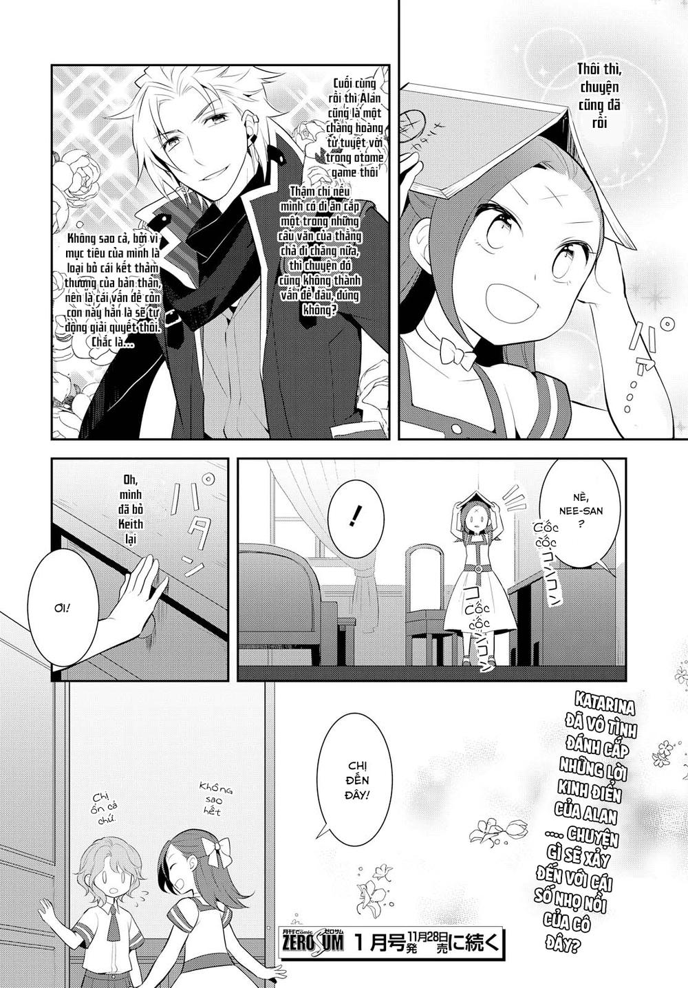 Sau Khi Được Tái Sinh, Tôi Bị Kéo Vào Game Otome Với Vai Trò Nữ Ác Nhân Và Bị Gắn Toàn Flag Đen... Chapter 3 - Page 31