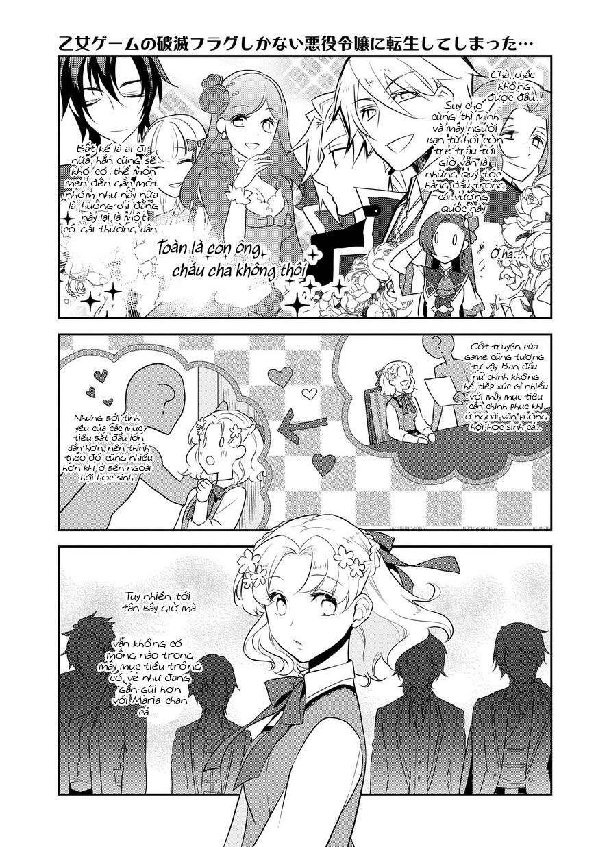 Sau Khi Được Tái Sinh, Tôi Bị Kéo Vào Game Otome Với Vai Trò Nữ Ác Nhân Và Bị Gắn Toàn Flag Đen... Chapter 10 - Page 10