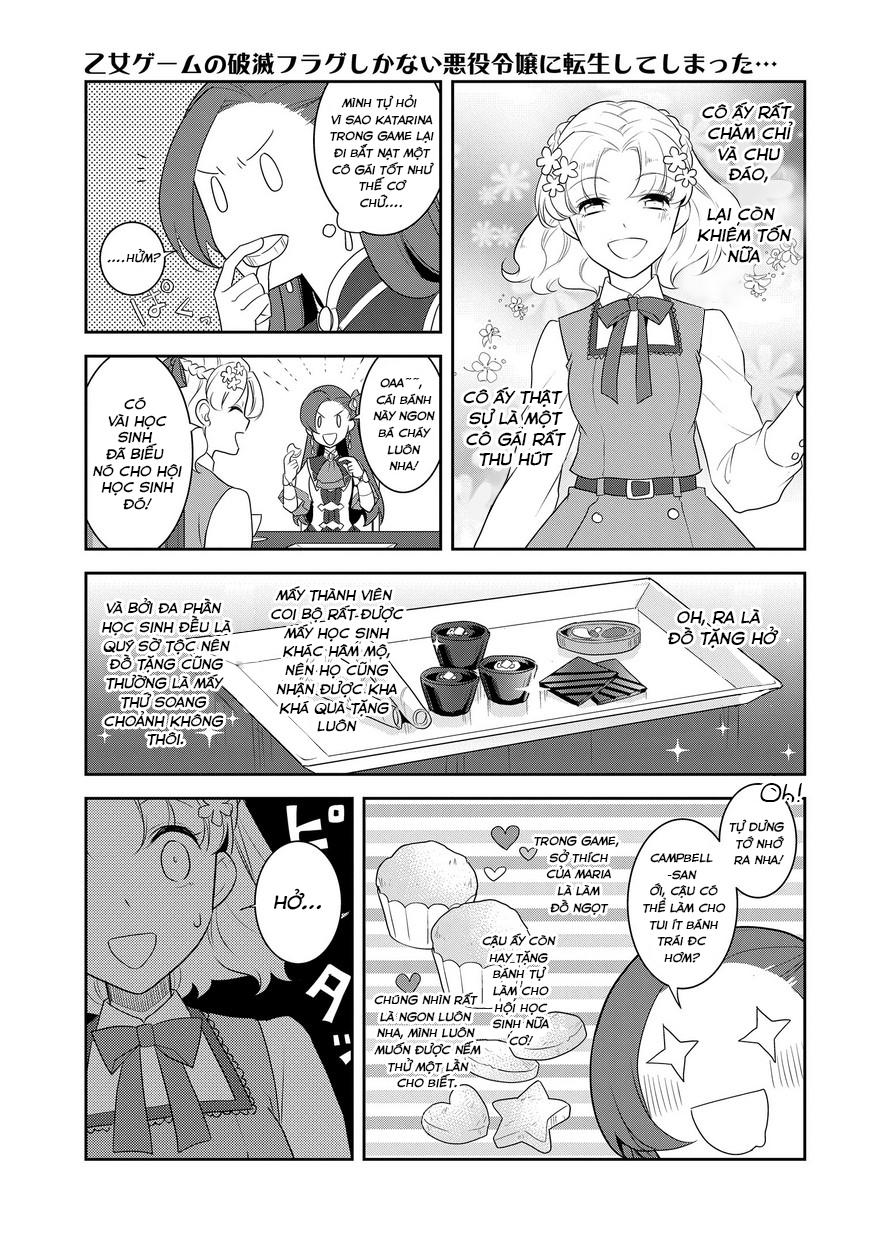 Sau Khi Được Tái Sinh, Tôi Bị Kéo Vào Game Otome Với Vai Trò Nữ Ác Nhân Và Bị Gắn Toàn Flag Đen... Chapter 9 - Page 5