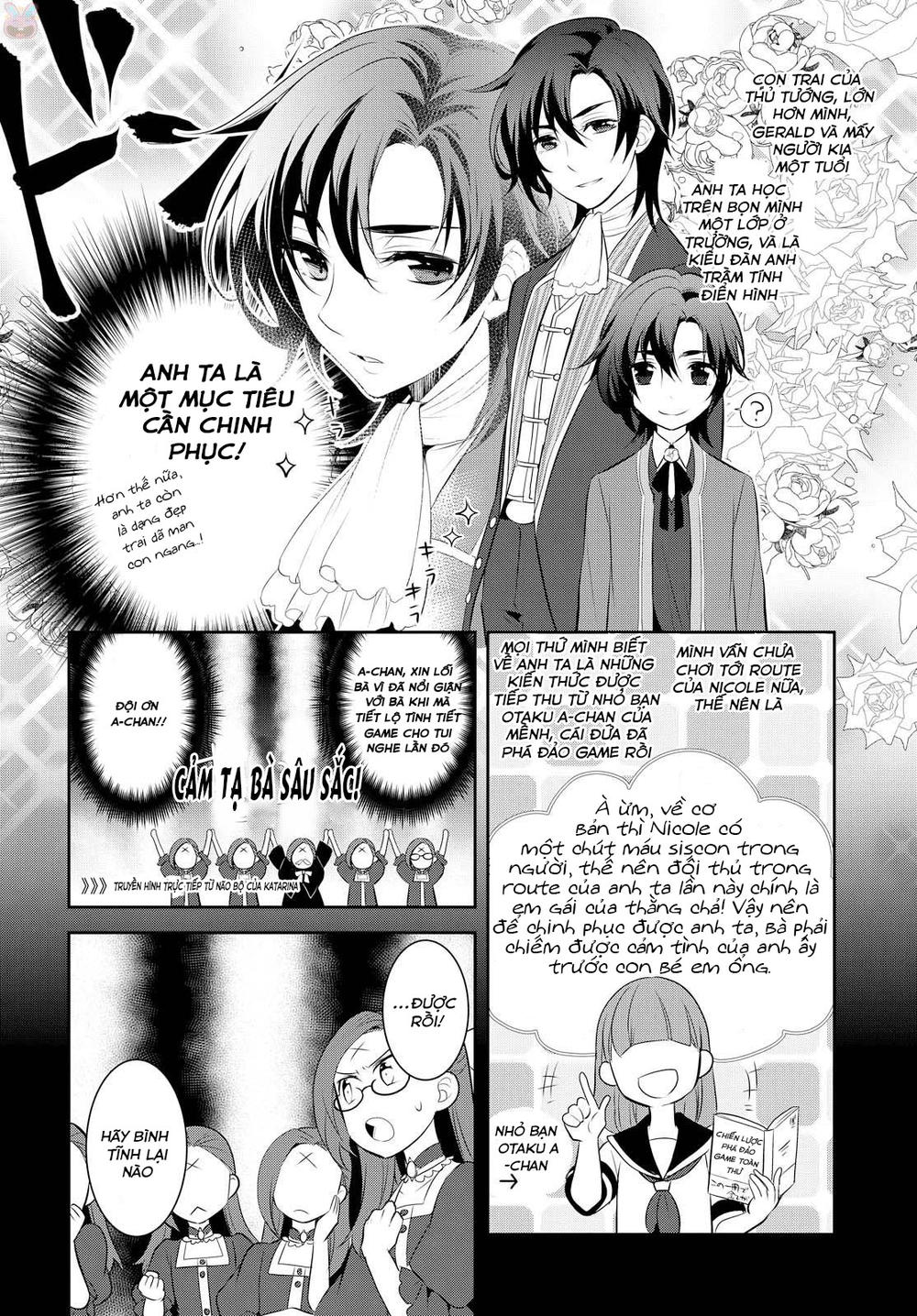 Sau Khi Được Tái Sinh, Tôi Bị Kéo Vào Game Otome Với Vai Trò Nữ Ác Nhân Và Bị Gắn Toàn Flag Đen... Chapter 5 - Page 21