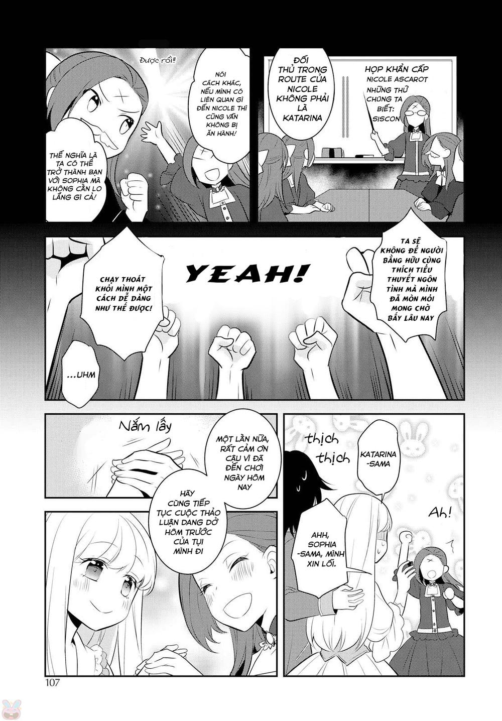 Sau Khi Được Tái Sinh, Tôi Bị Kéo Vào Game Otome Với Vai Trò Nữ Ác Nhân Và Bị Gắn Toàn Flag Đen... Chapter 5 - Page 22