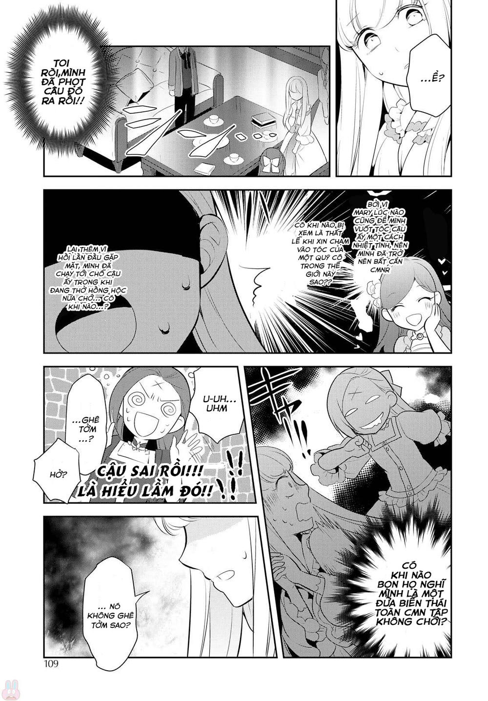 Sau Khi Được Tái Sinh, Tôi Bị Kéo Vào Game Otome Với Vai Trò Nữ Ác Nhân Và Bị Gắn Toàn Flag Đen... Chapter 5 - Page 24