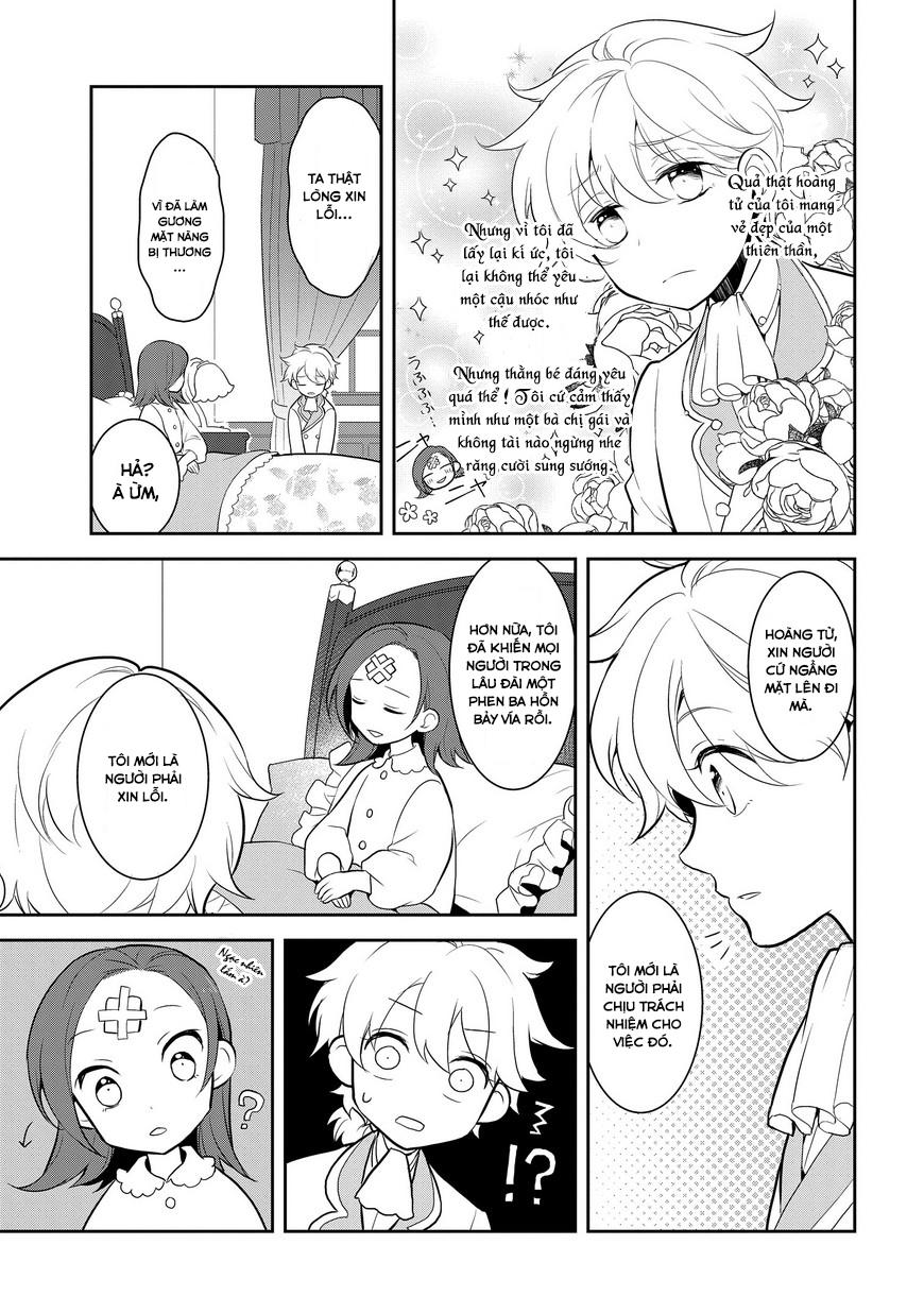 Sau Khi Được Tái Sinh, Tôi Bị Kéo Vào Game Otome Với Vai Trò Nữ Ác Nhân Và Bị Gắn Toàn Flag Đen... Chapter 1 - Page 10