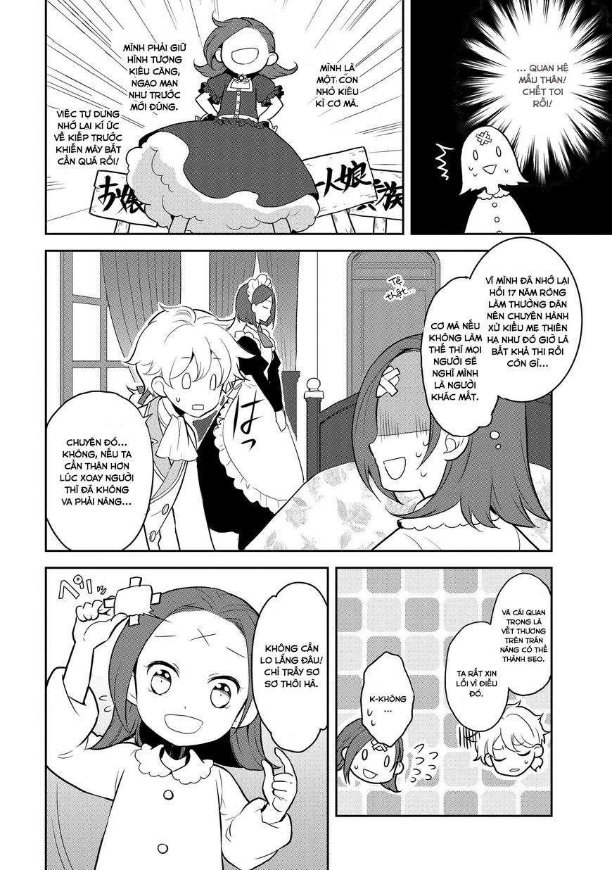 Sau Khi Được Tái Sinh, Tôi Bị Kéo Vào Game Otome Với Vai Trò Nữ Ác Nhân Và Bị Gắn Toàn Flag Đen... Chapter 1 - Page 11