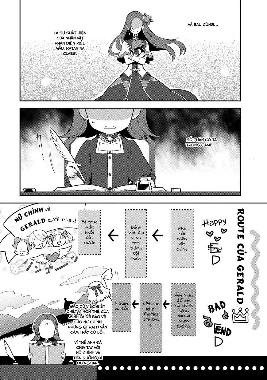 Sau Khi Được Tái Sinh, Tôi Bị Kéo Vào Game Otome Với Vai Trò Nữ Ác Nhân Và Bị Gắn Toàn Flag Đen... Chapter 1 - Page 23