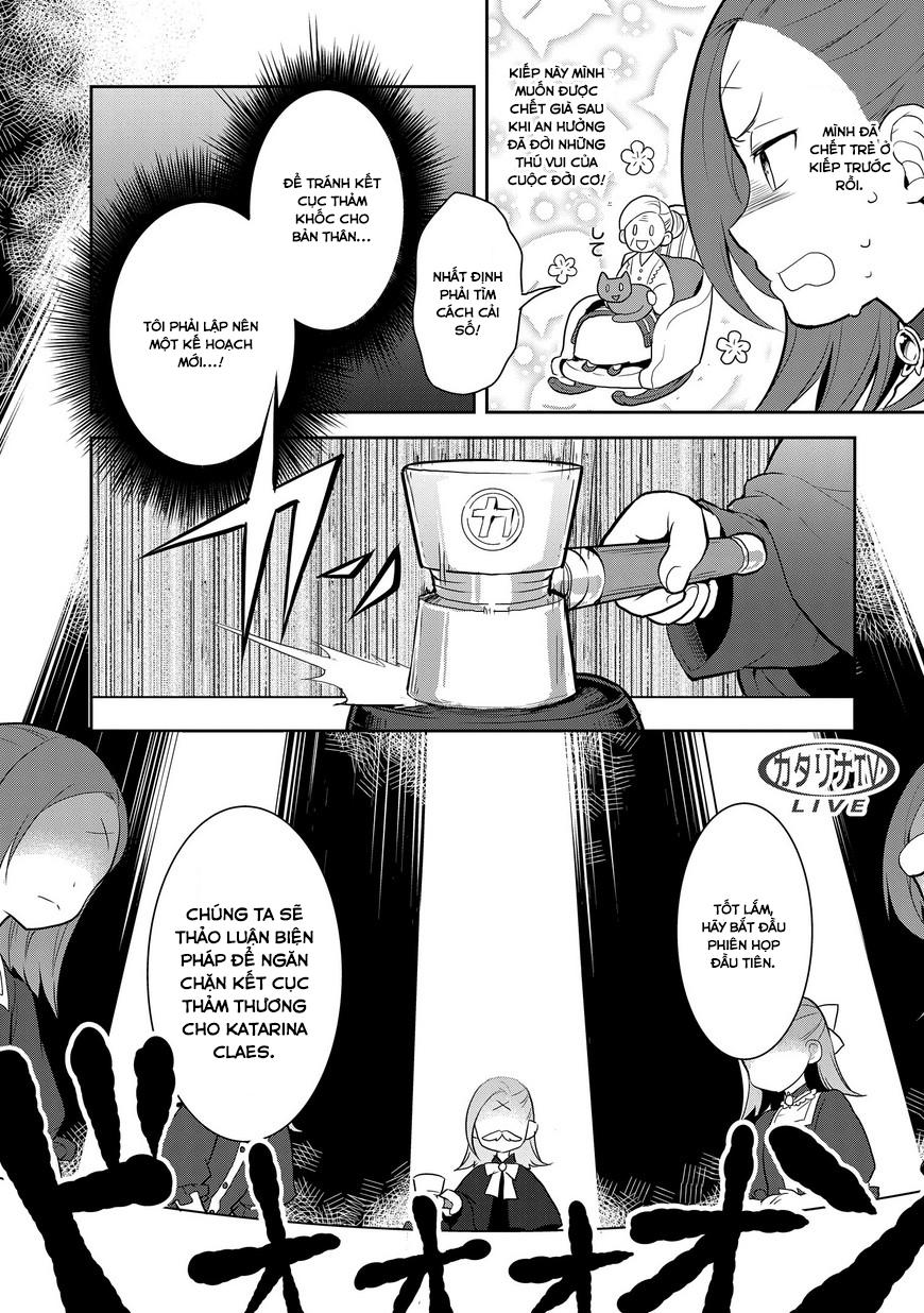 Sau Khi Được Tái Sinh, Tôi Bị Kéo Vào Game Otome Với Vai Trò Nữ Ác Nhân Và Bị Gắn Toàn Flag Đen... Chapter 1 - Page 26