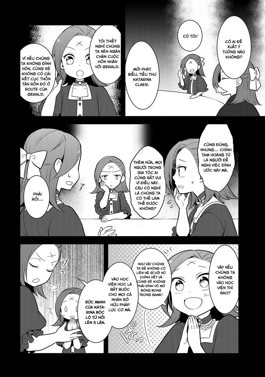 Sau Khi Được Tái Sinh, Tôi Bị Kéo Vào Game Otome Với Vai Trò Nữ Ác Nhân Và Bị Gắn Toàn Flag Đen... Chapter 1 - Page 27