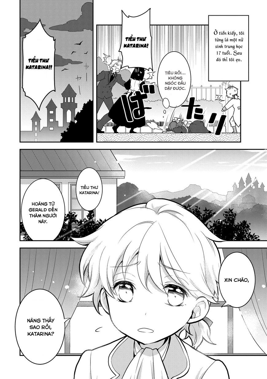 Sau Khi Được Tái Sinh, Tôi Bị Kéo Vào Game Otome Với Vai Trò Nữ Ác Nhân Và Bị Gắn Toàn Flag Đen... Chapter 1 - Page 9