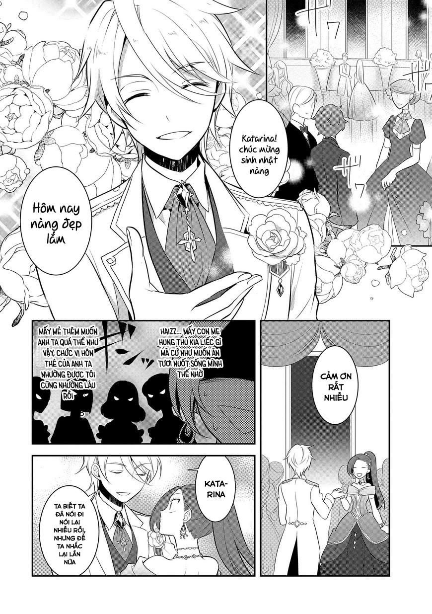 Sau Khi Được Tái Sinh, Tôi Bị Kéo Vào Game Otome Với Vai Trò Nữ Ác Nhân Và Bị Gắn Toàn Flag Đen... Chapter 7 - Page 11