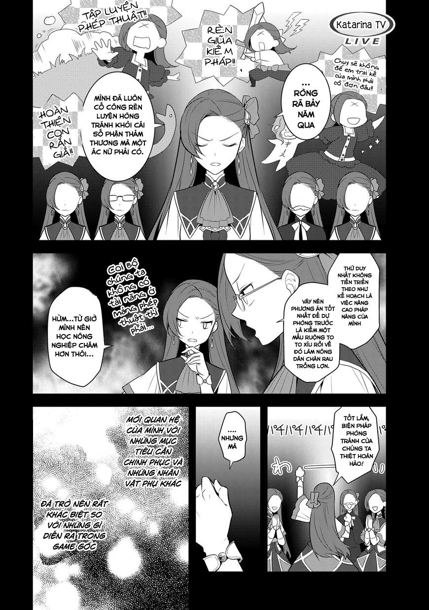 Sau Khi Được Tái Sinh, Tôi Bị Kéo Vào Game Otome Với Vai Trò Nữ Ác Nhân Và Bị Gắn Toàn Flag Đen... Chapter 7 - Page 5