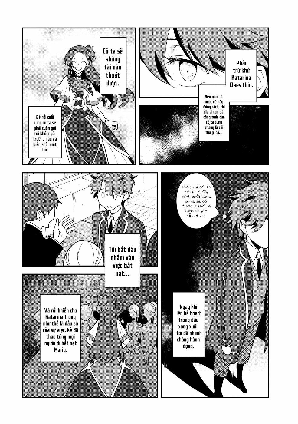 Sau Khi Được Tái Sinh, Tôi Bị Kéo Vào Game Otome Với Vai Trò Nữ Ác Nhân Và Bị Gắn Toàn Flag Đen... Chapter 17 - Page 17