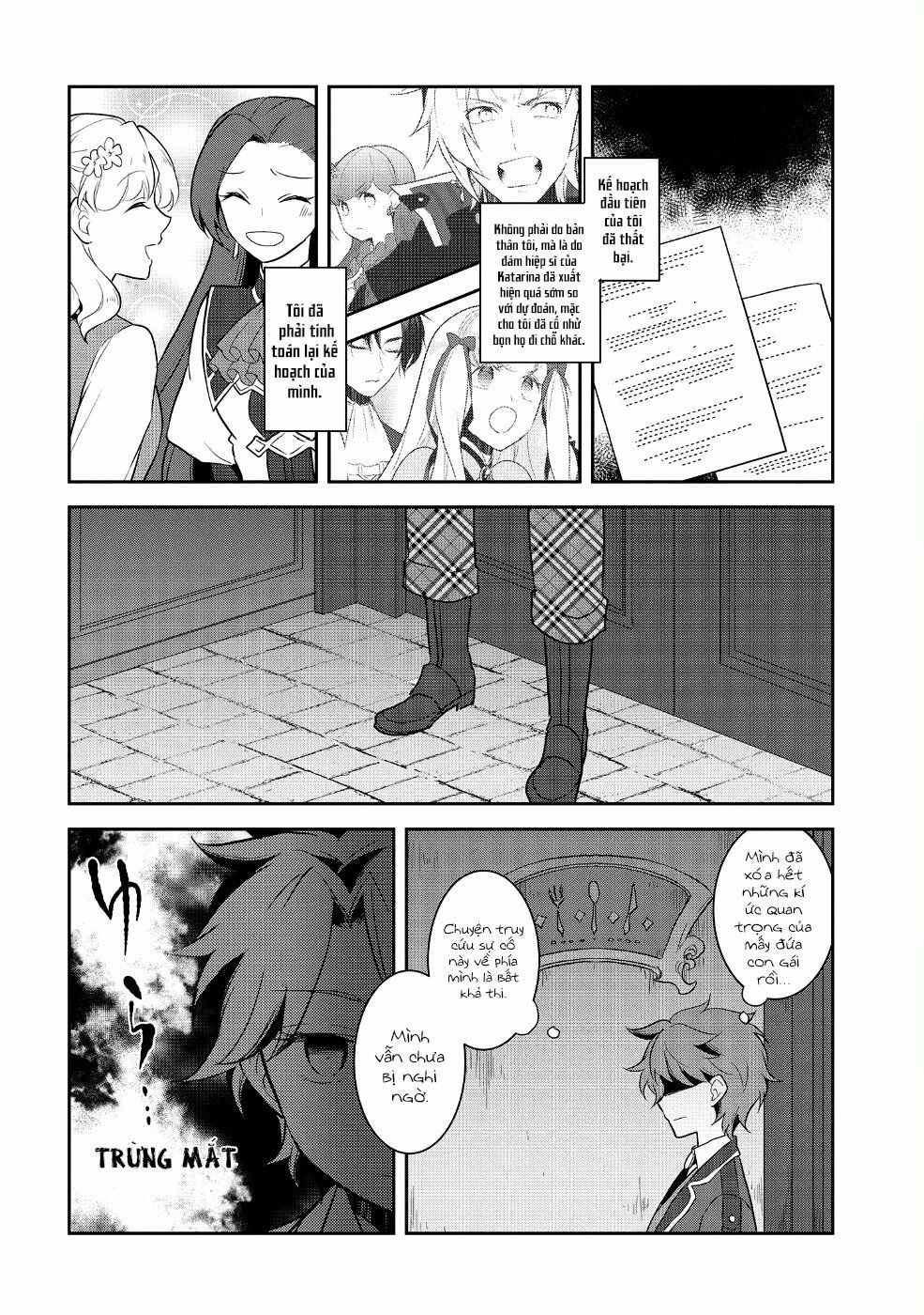 Sau Khi Được Tái Sinh, Tôi Bị Kéo Vào Game Otome Với Vai Trò Nữ Ác Nhân Và Bị Gắn Toàn Flag Đen... Chapter 17 - Page 19