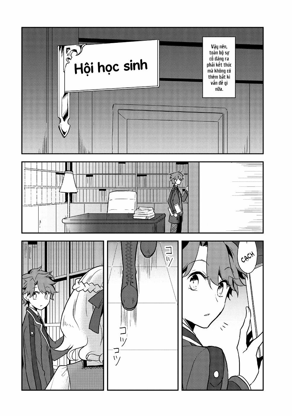 Sau Khi Được Tái Sinh, Tôi Bị Kéo Vào Game Otome Với Vai Trò Nữ Ác Nhân Và Bị Gắn Toàn Flag Đen... Chapter 17 - Page 21